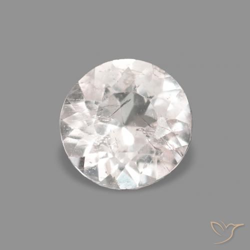 0.21ct Очень светло-розовый Морганит, Круглый, VS-SI