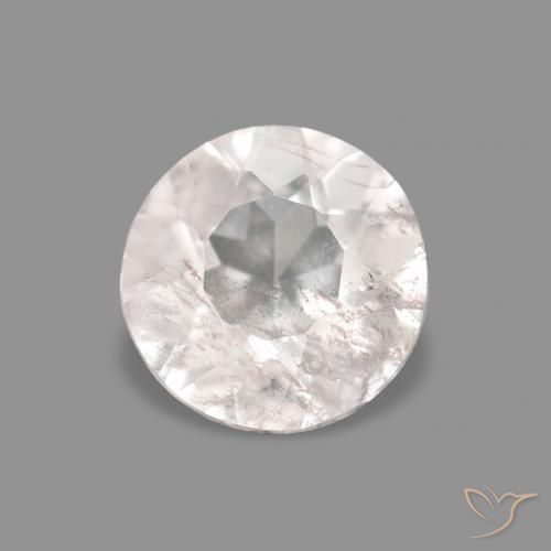 0.27ct Очень светло-розовый Морганит, Круглый, VS-SI