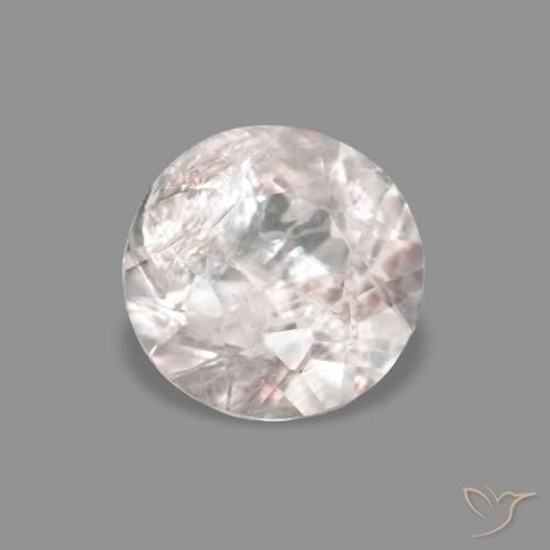 0.40ct Очень светло-розовый Морганит, Круглый, VS-SI
