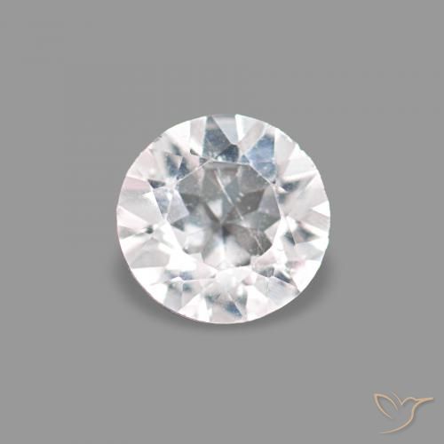 0.12ct Светло-розовый Морганит, Круглый, Чистота VS
