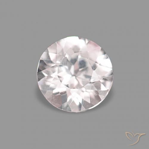 0.18ct Светло-розовый Морганит, Круглый, Чистота VS