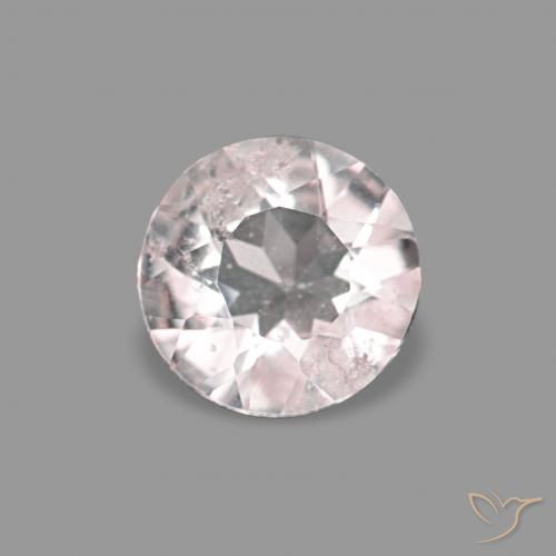 0.16ct Светло-розовый Морганит, Круглый, Чистота VS