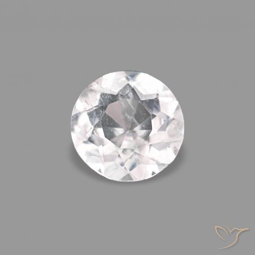 0.21ct Светло-розовый Морганит, Круглый, Чистота VS