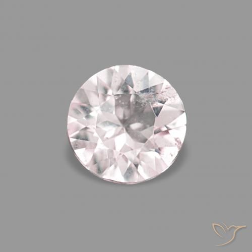 0.24ct Светло-розовый Морганит, Круглый, Чистота VS