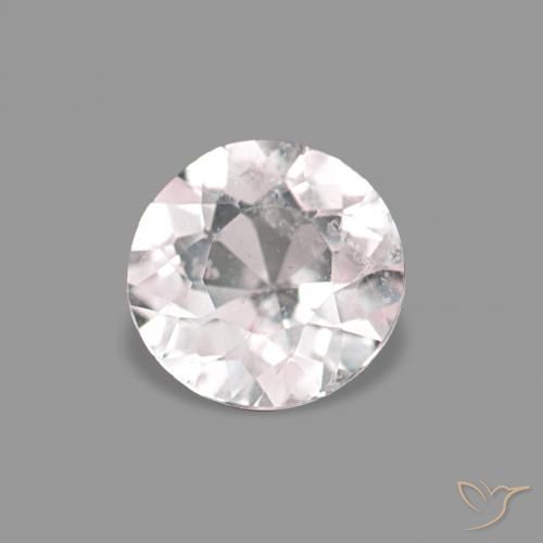 0.29ct Светло-розовый Морганит, Круглый, Чистота VS