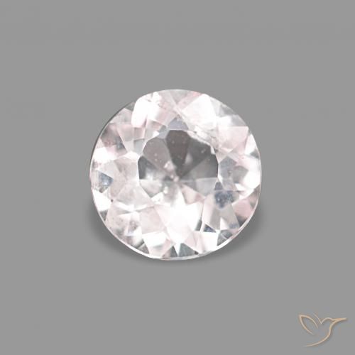 0.29ct Светло-розовый Морганит, Круглый, Чистота VS