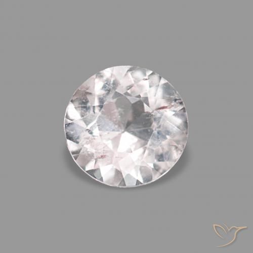0.29ct Светло-розовый Морганит, Круглый, Чистота VS