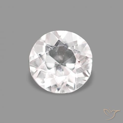 0.28ct Очень светло-розовый Морганит, Круглый, VVS-VS