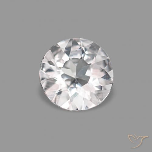 0.16ct Очень светло-розовый Морганит, Круглый, Чистота VVS