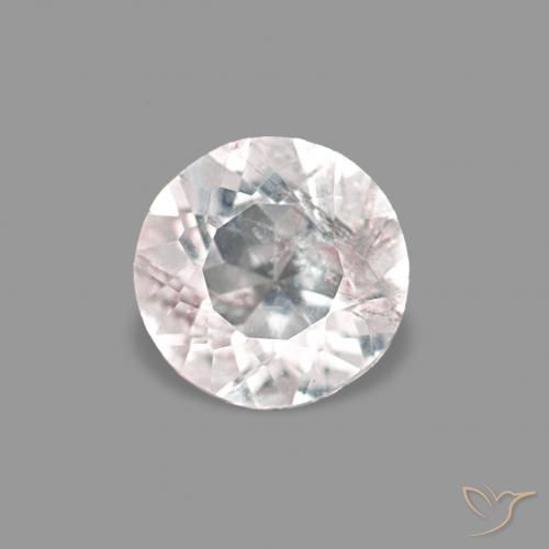 0.21ct Очень светло-розовый Морганит, Круглый, VS-SI