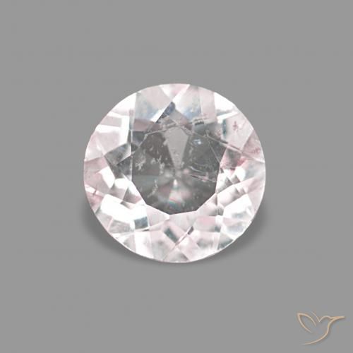 0.35ct Очень светло-розовый Морганит, Круглый, VS-SI