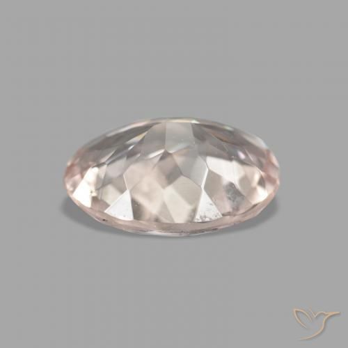 0.95 карата, натуральный Medium Light-Pink Морганит, Овал, VVS-VS