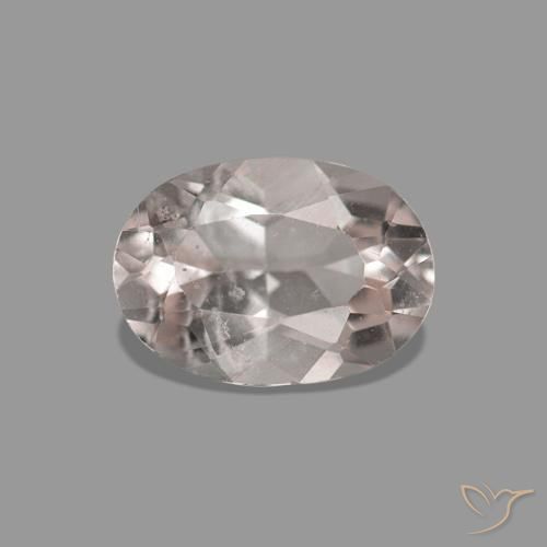 0.43ct Medium Light-Pink Морганит, Овал, VVS-VS
