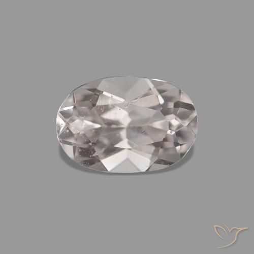0.31ct Светло-розовый Морганит, Овал, Чистота VS