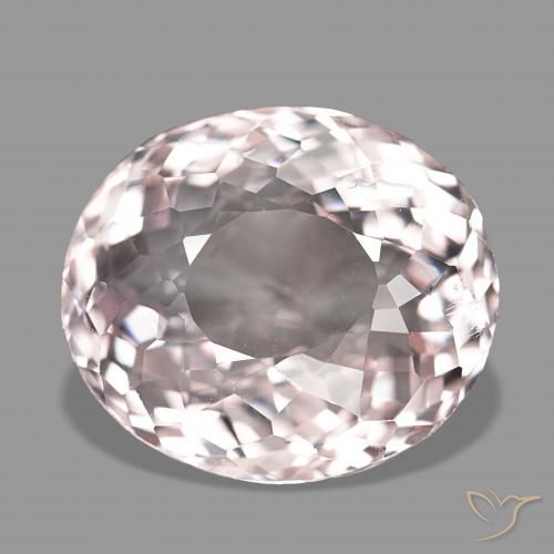 5.59ct Фламинго Розовый Морганит, Овал, Чистота VS
