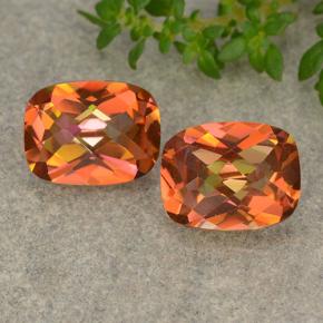 3.56 карата, натуральный Многоцветный Мистический кварц, Подушка Крой, VVS-VS