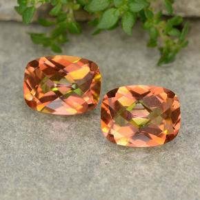 3.46 карата, натуральный Многоцветный Мистический кварц, Подушка Крой, VVS-VS