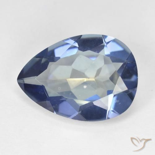 8.82ct Натуральный Многоцветный Мистический кварц, Форма груши, VVS-VS