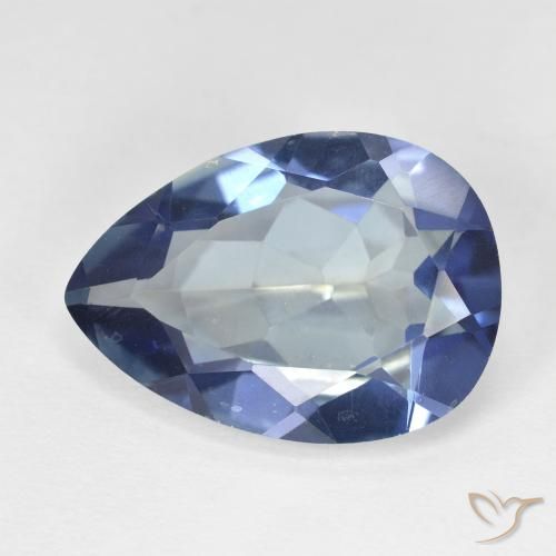 8.65ct Натуральный Многоцветный Мистический кварц, Форма груши, VVS-VS