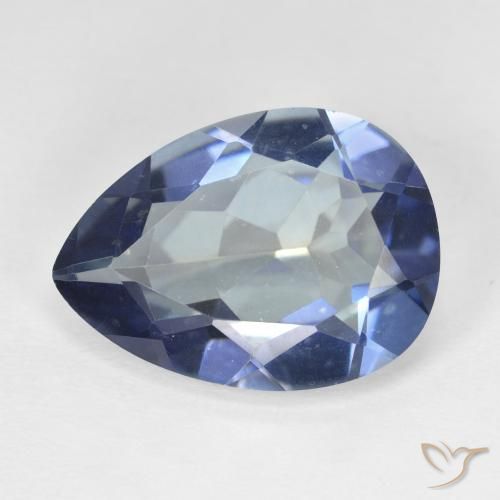 8.87ct Натуральный Многоцветный Мистический кварц, Форма груши, VVS-VS