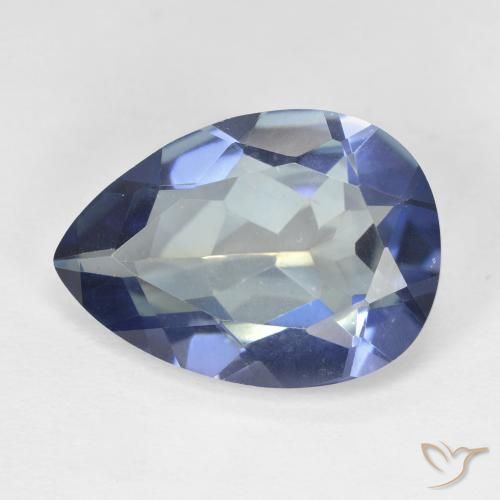 8.69ct Натуральный Многоцветный Мистический кварц, Форма груши, VVS-VS