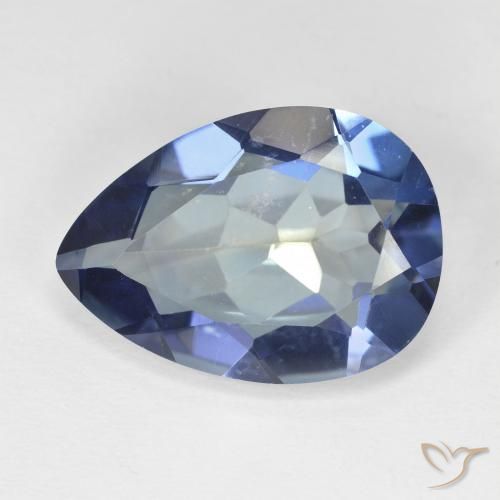 8.71ct Натуральный Многоцветный Мистический кварц, Форма груши, VVS-VS