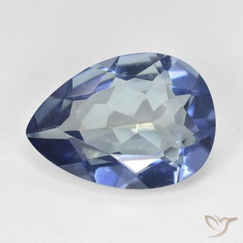 8.95ct Натуральный Многоцветный Мистический кварц, Форма груши, VVS-VS