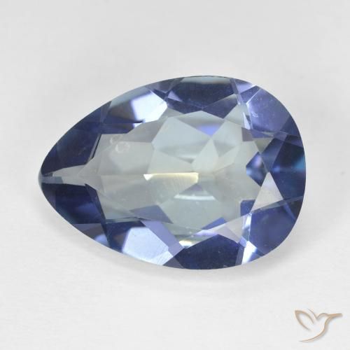 8.91ct Натуральный Многоцветный Мистический кварц, Форма груши, VVS-VS