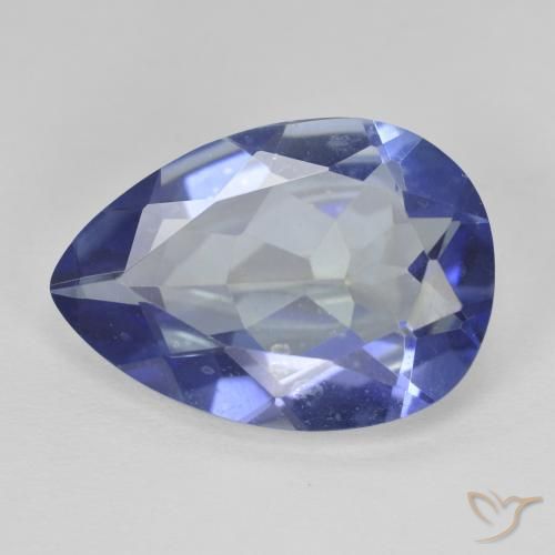 8.68ct Натуральный Многоцветный Мистический кварц, Форма груши, VVS-VS