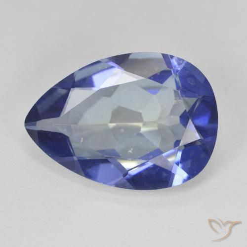 8.72ct Натуральный Многоцветный Мистический кварц, Форма груши, VVS-VS