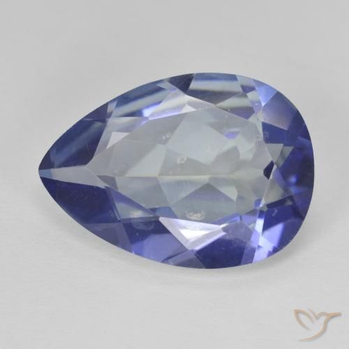 8.41ct Натуральный Многоцветный Мистический кварц, Форма груши, VVS-VS