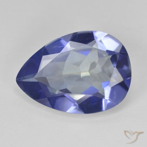 8.55ct Натуральный Многоцветный Мистический кварц, Форма груши, VVS-VS