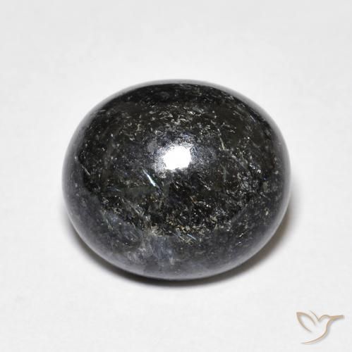 8.16ct Натуральный Черный Нуумит, Овал, Непрозрачный