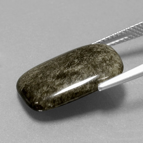 6.50 карата, натуральный Золотой отлив Обсидиан, Подушка Крой, Непрозрачный