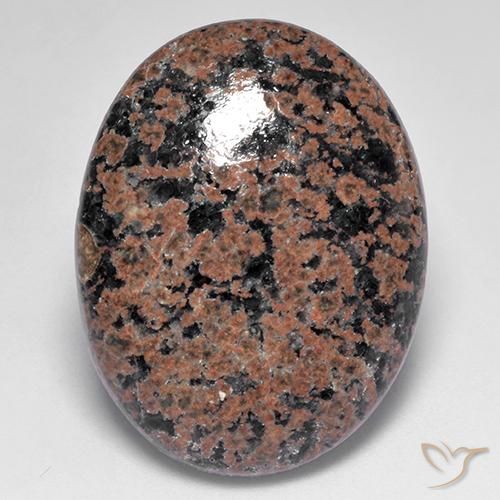 19.92ct Натуральный Многоцветный Обсидиан, Овал, Непрозрачный