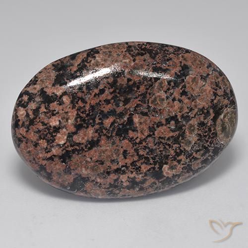 24.91ct Натуральный Многоцветный Обсидиан, Овал, Непрозрачный