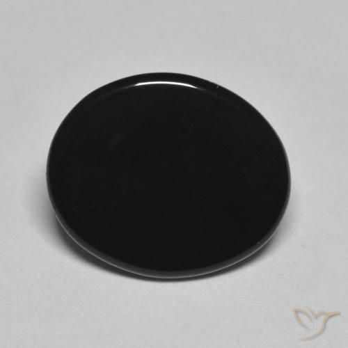 4.20ct Натуральный Черный Оникс, Овал, Непрозрачный