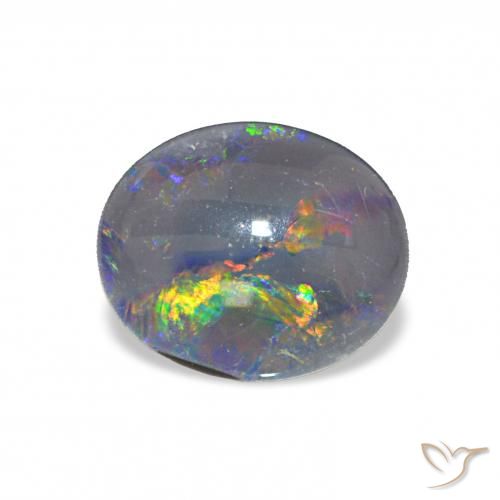 2.68ct Многоцветный Опаловый триплет, Овал, Непрозрачный