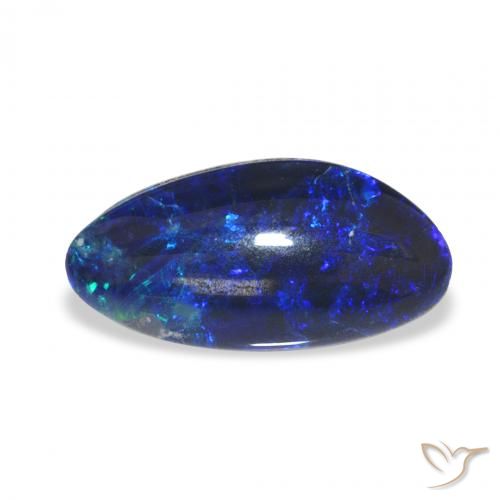 3.53ct Натуральный Многоцветный Опаловый триплет, причудливая, Непрозрачный