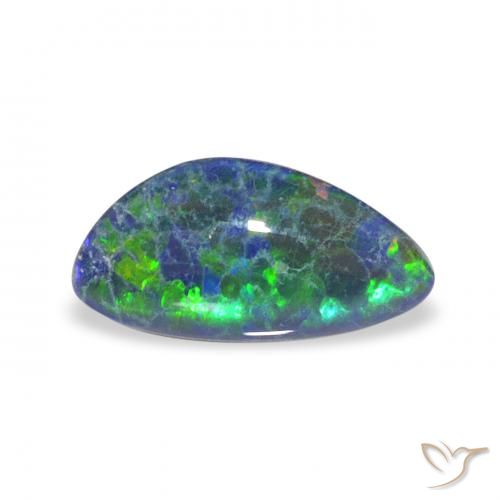 1.53ct Натуральный Многоцветный Опаловый триплет, причудливая, Непрозрачный