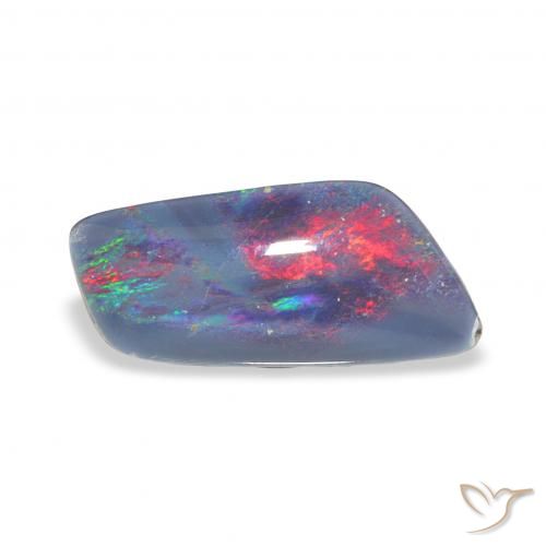 3.05ct Натуральный Многоцветный Опаловый триплет, причудливая, Непрозрачный