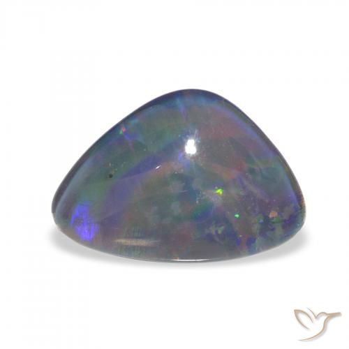 1.94ct Натуральный Многоцветный Опаловый триплет, причудливая, Непрозрачный