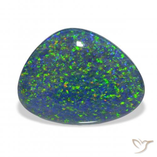 4.88ct Натуральный Многоцветный Опаловый триплет, причудливая, Непрозрачный