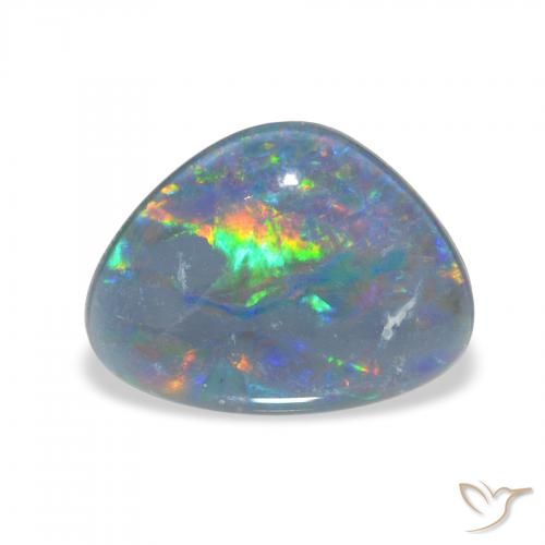 4.00ct Натуральный Многоцветный Опаловый триплет, причудливая, Непрозрачный