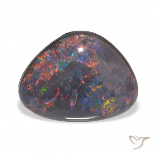 4.24ct Натуральный Многоцветный Опаловый триплет, причудливая, Непрозрачный