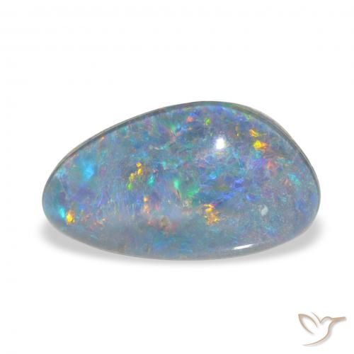 3.39ct Многоцветный Опаловый триплет, причудливая, Непрозрачный
