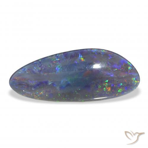 6.48ct Многоцветный Опаловый триплет, причудливая, Непрозрачный
