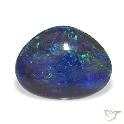 6.91ct Многоцветный Опаловый триплет, причудливая, Непрозрачный