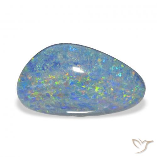7.88ct Многоцветный Опаловый триплет, причудливая, Непрозрачный