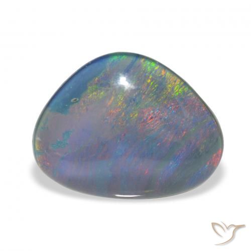 6.25ct Многоцветный Опаловый триплет, причудливая, Непрозрачный
